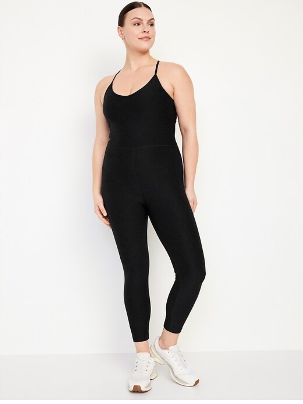 NWT Old Navy Cloud+ Sleeveless Athletic 7/8 Jumpsuit